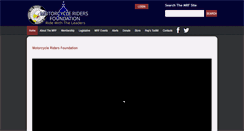 Desktop Screenshot of mrf.org
