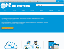 Tablet Screenshot of mrf.com