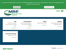 Tablet Screenshot of mrf.nl
